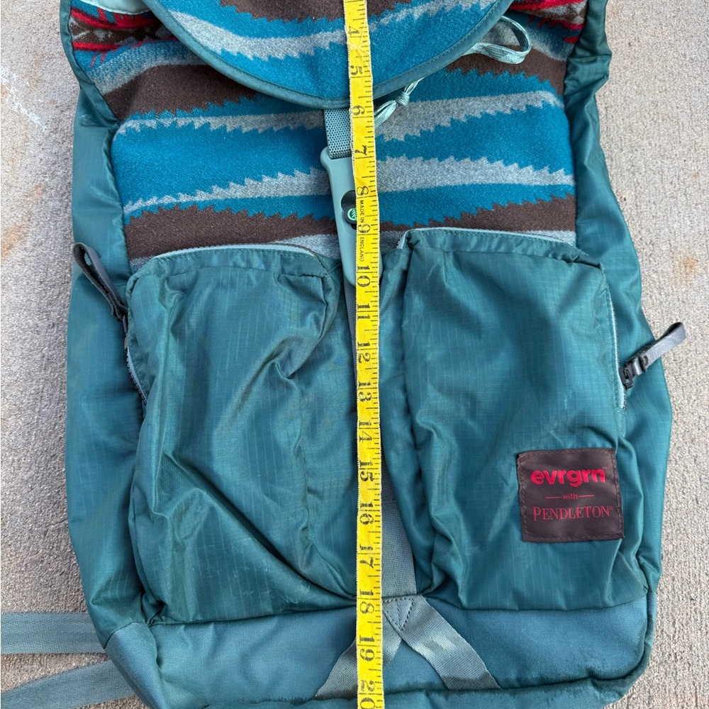 Pendleton Evrgrn Backpack Wool Nylon Backpacking … - image 5